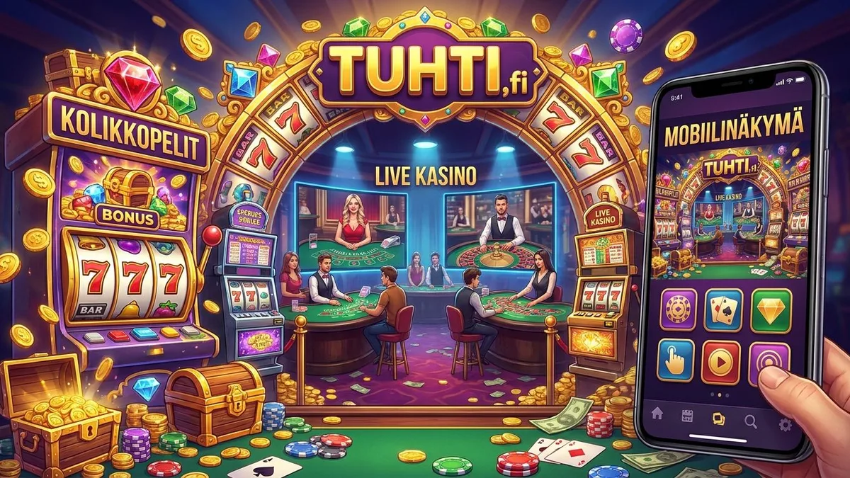 Kasinopelit Tuhti Casinolla
